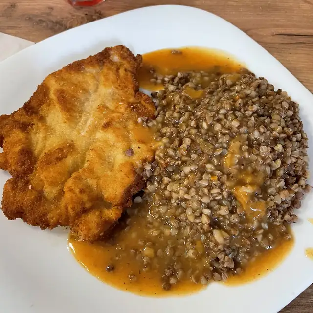 Kotlet z kaszą gryczaną (zdjęcie gościa)