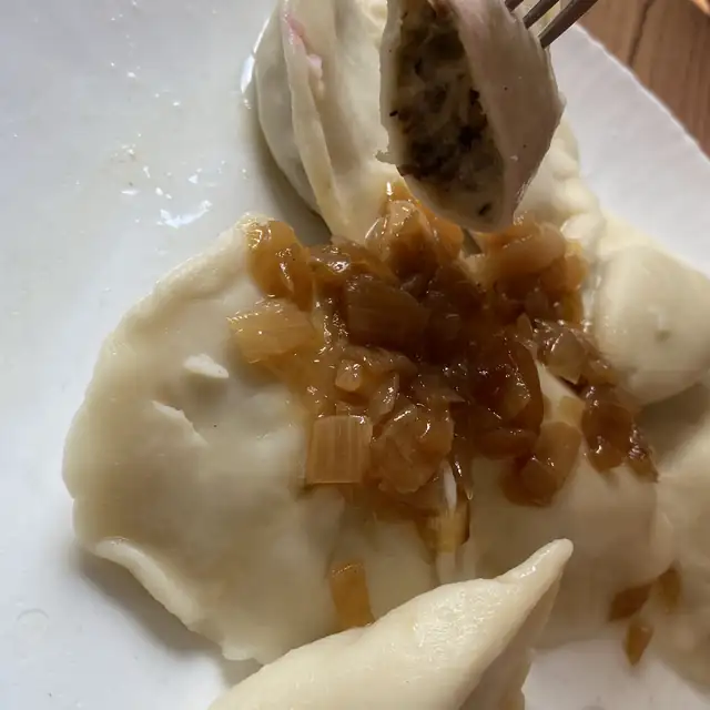 Pierogi z cebulką (zdjęcie gościa)